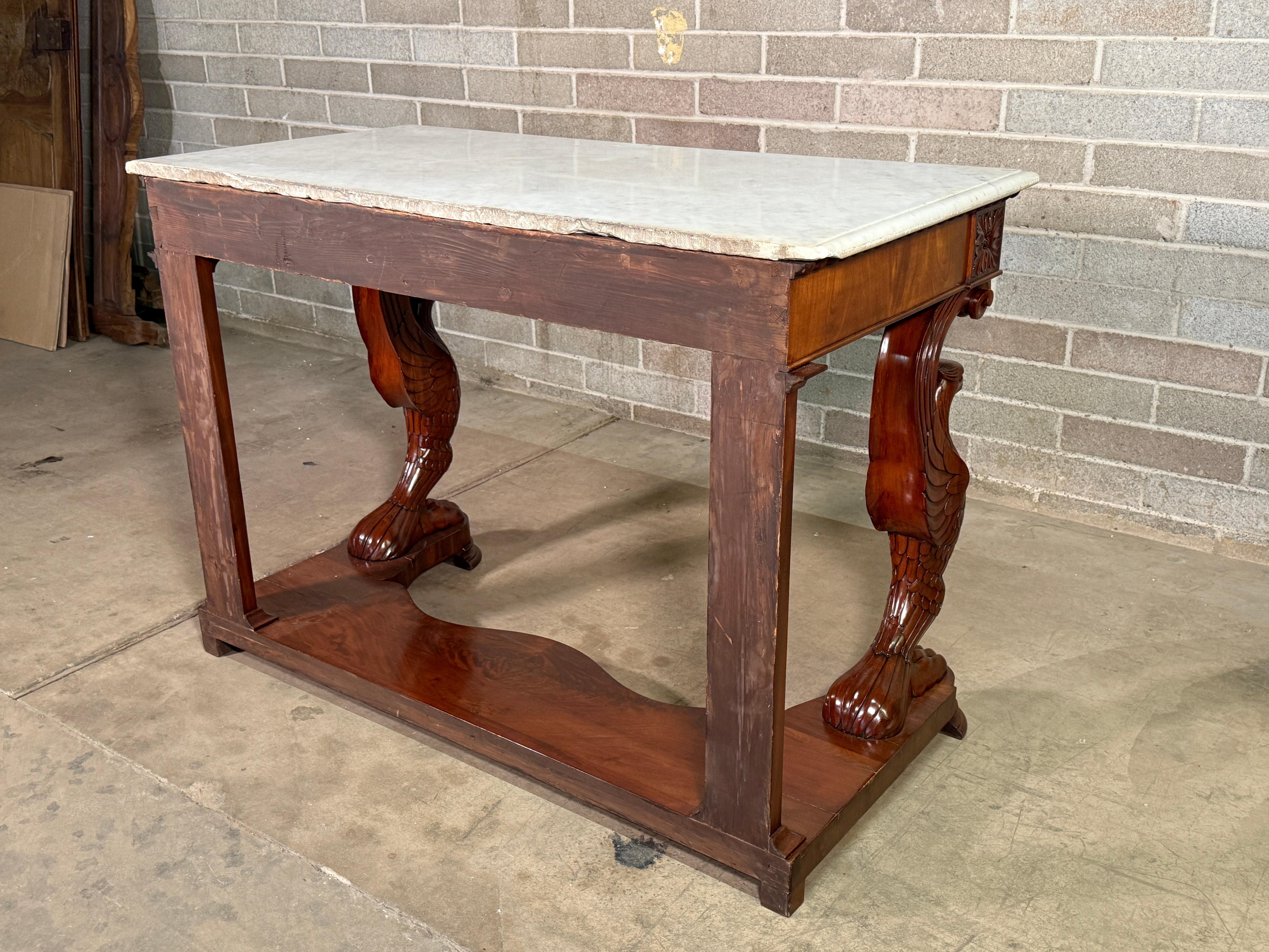 Early 19th Century French Consulate Empire Console For Sale 2
