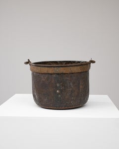 Early 19th Century French Copper Bucket