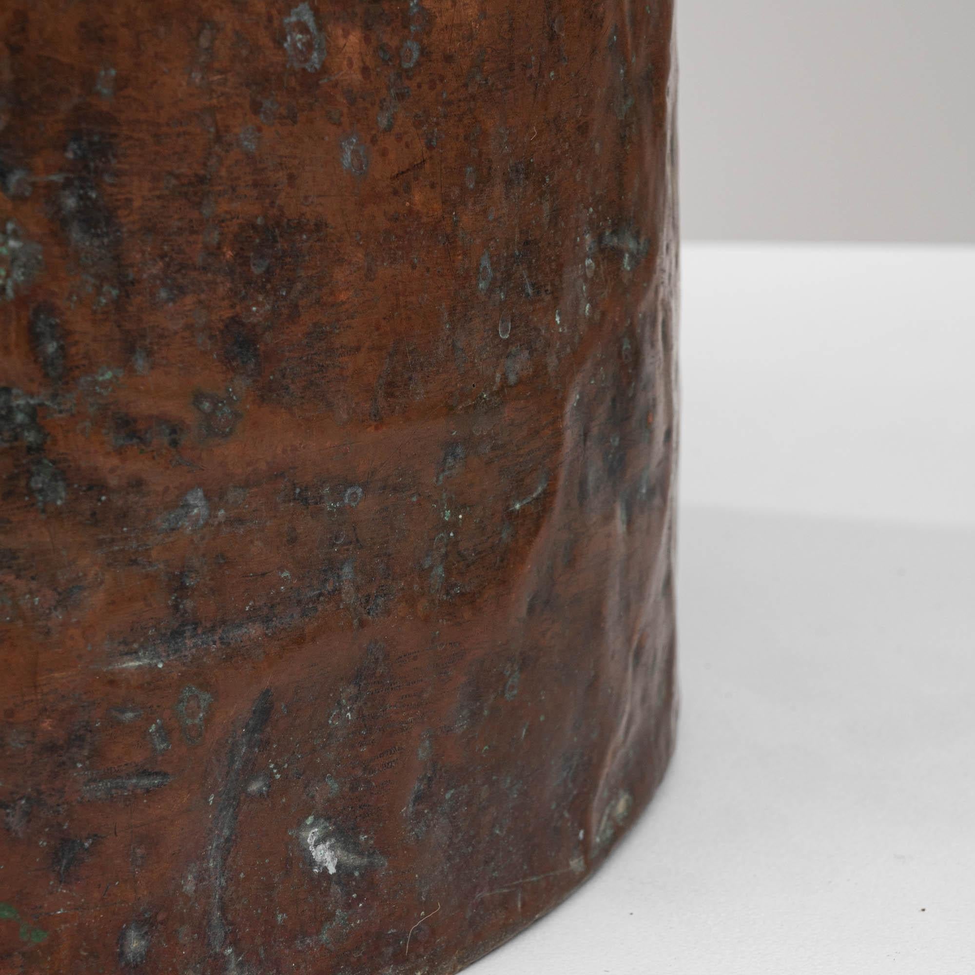 Early 19th Century French Copper Bucket For Sale 6