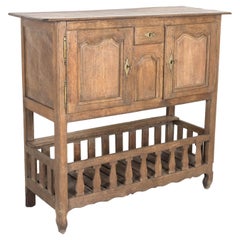 Used Early 19th Century French Country Louis XV Style Oak Garde Manger or Food Pantry