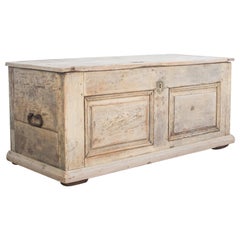 Antique Early 19th Century French Country Oak Chest