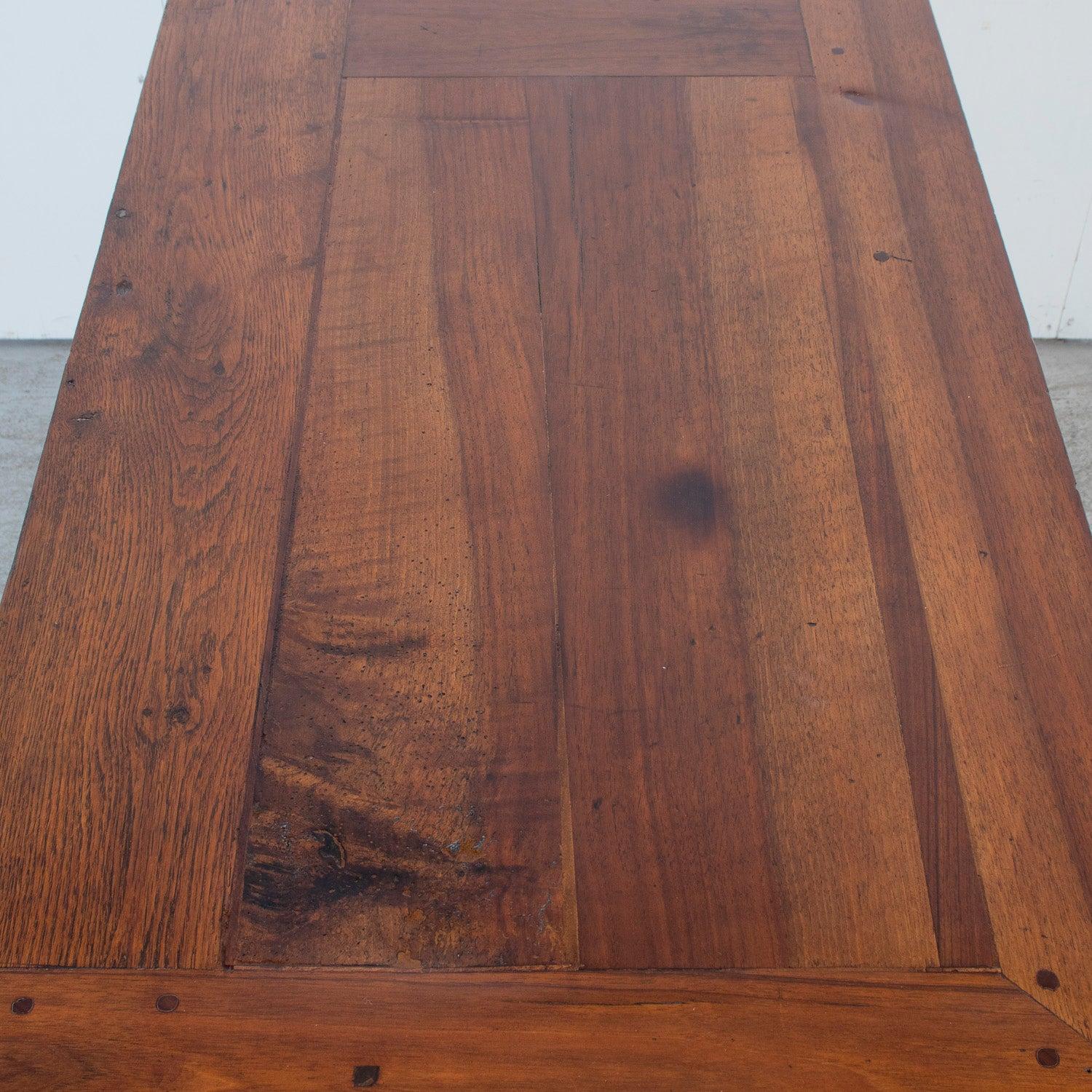 Early 19th Century French Directoire Period Walnut Lyonnaise Enfilade Buffet For Sale 9