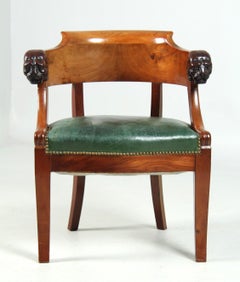 Early 19th Century French Empire Armchair, Fauteuil, Paris, circa 1815