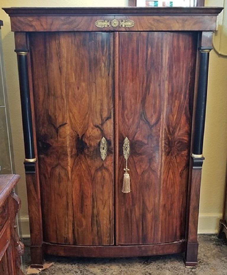 Early 19th Century French Empire Armoire Wine For Sale at 1stDibs