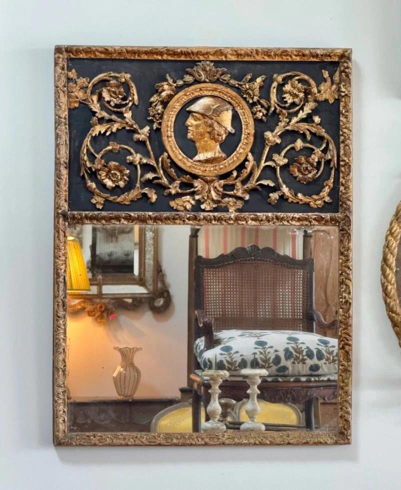 Stile impero Specchio boiserie Impero francese dell'inizio del XIX secolo in vendita