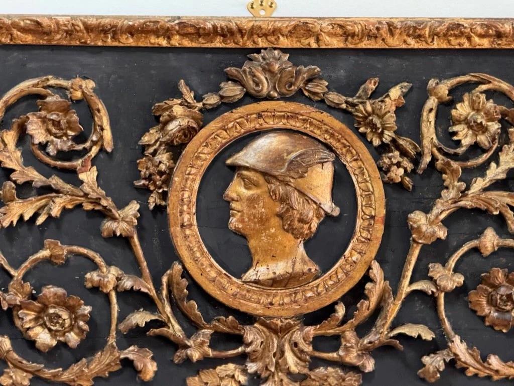 Francese Specchio boiserie Impero francese dell'inizio del XIX secolo in vendita