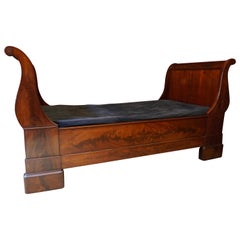 Early 19th Century French Empire Cleopatra Daybed