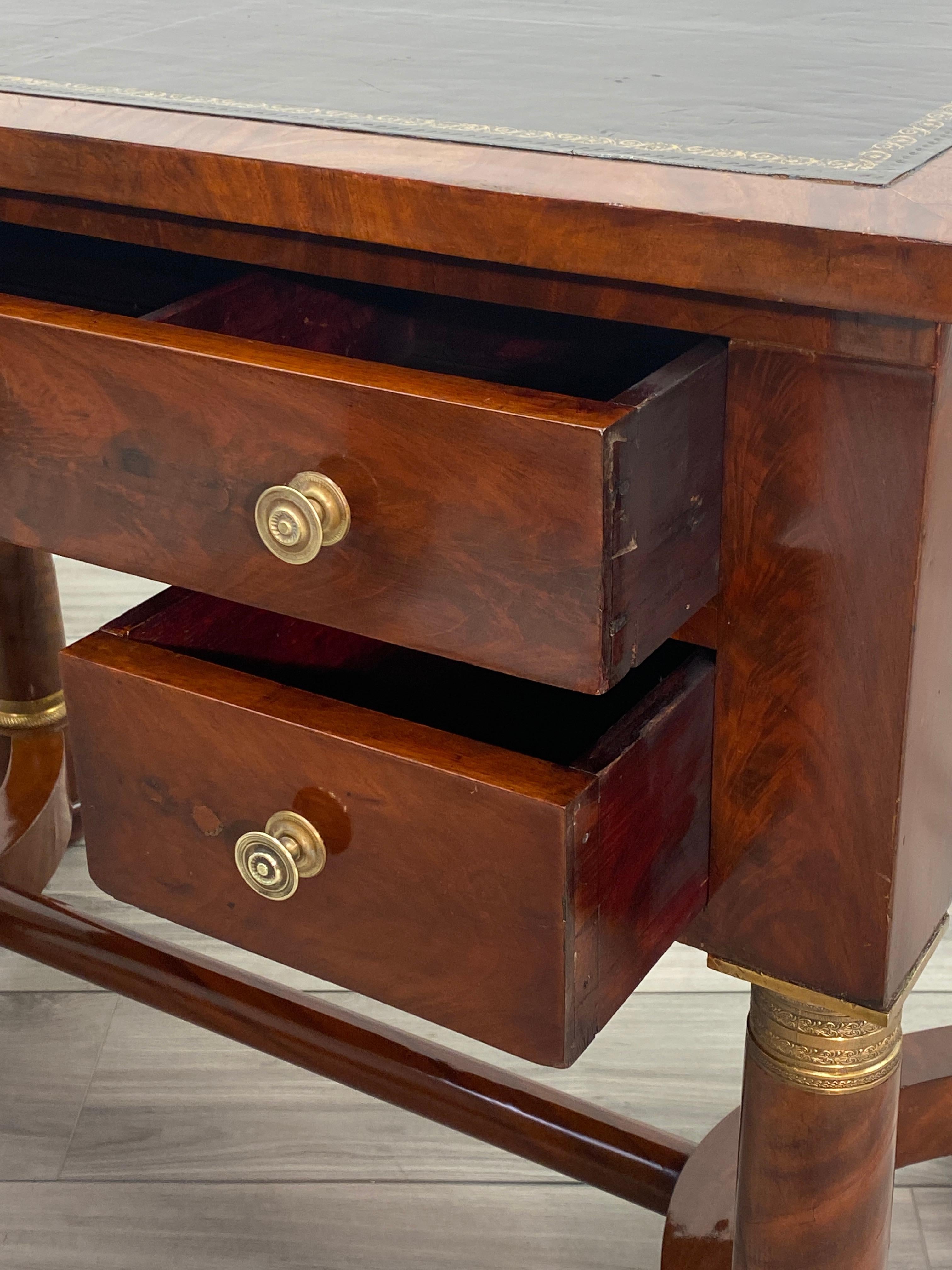 Early 19th Century French Empire Desk For Sale 6