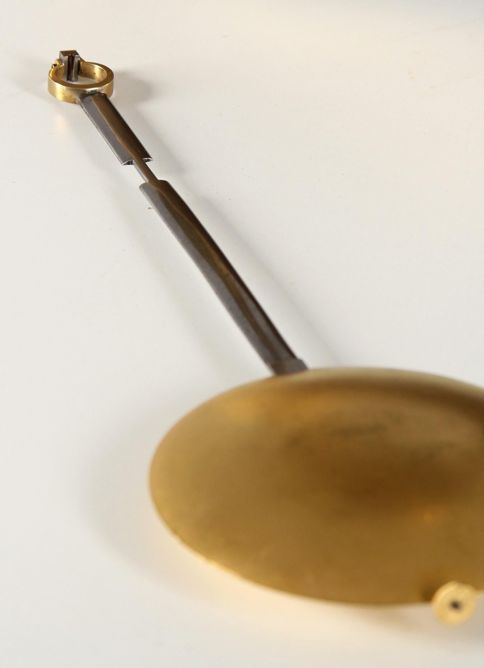 Early 19th Century French Empire Mantel Clock, Portal Pendule, Paris circa 1820 For Sale 10