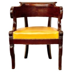 Early 19th Century French Empire Office Chair