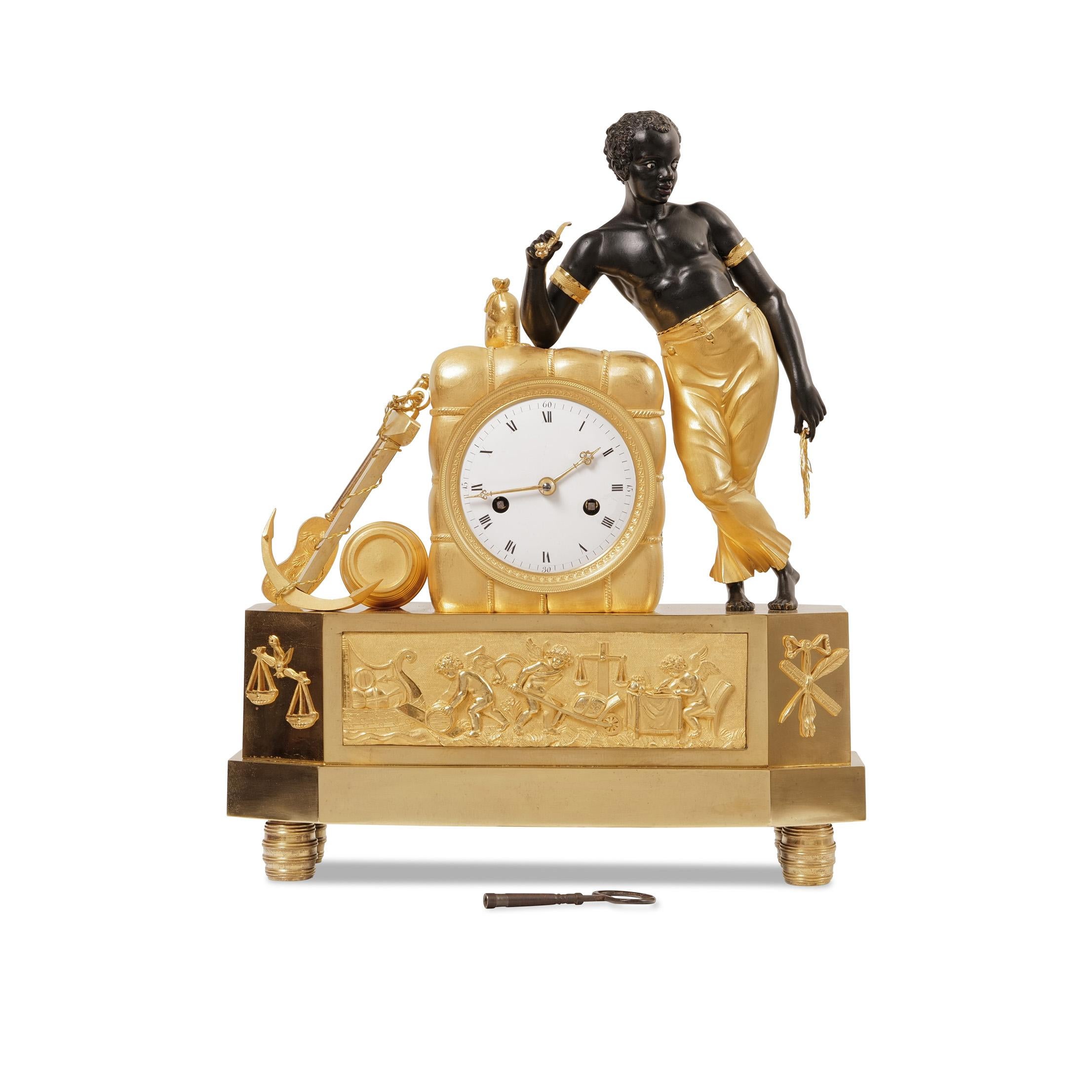 Early 19th Century French Empire Pendule 