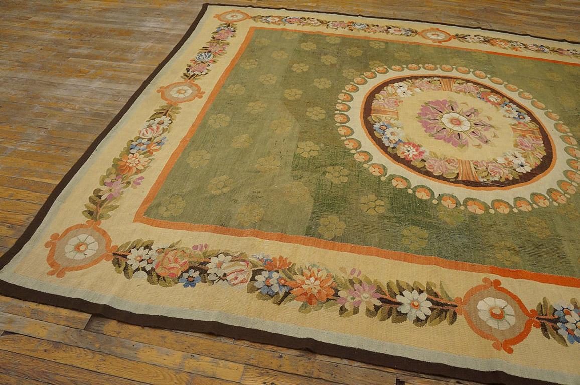 Französischer Empire-Aubusson-Teppich aus dem frühen 19. Jahrhundert (Wolle) im Angebot