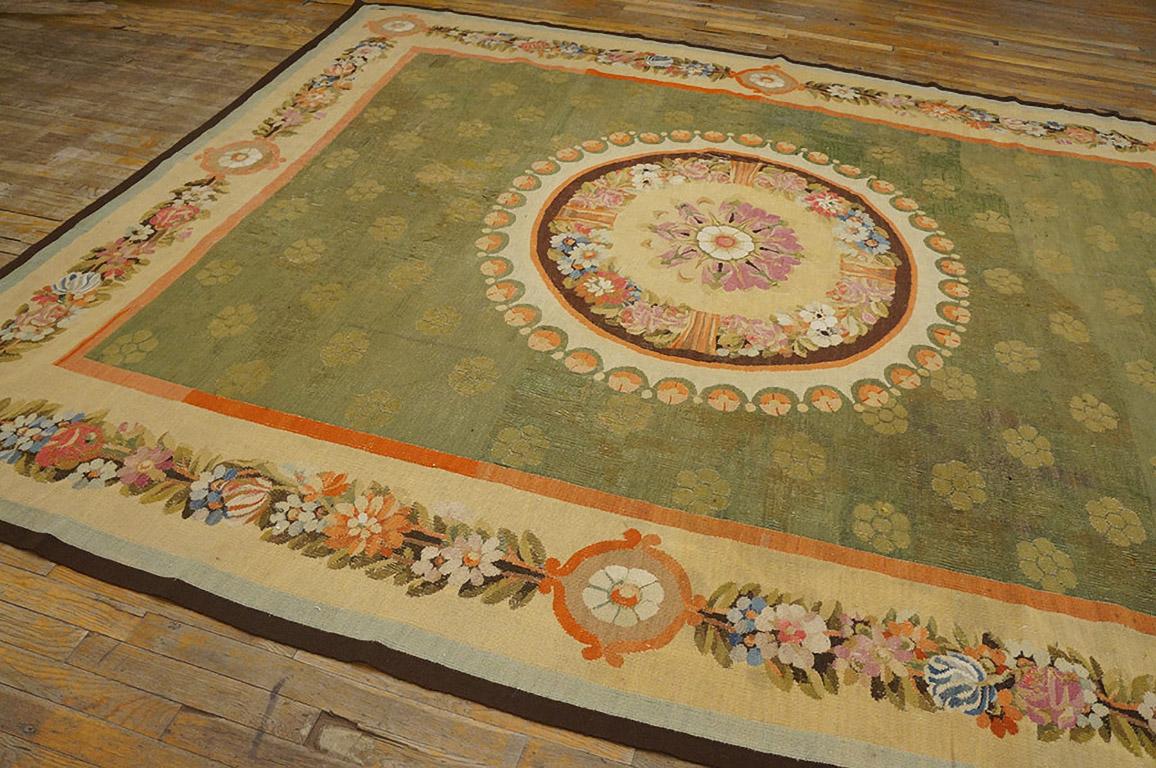 Early 19th Century French Empire Period Aubusson Carpet For Sale 4