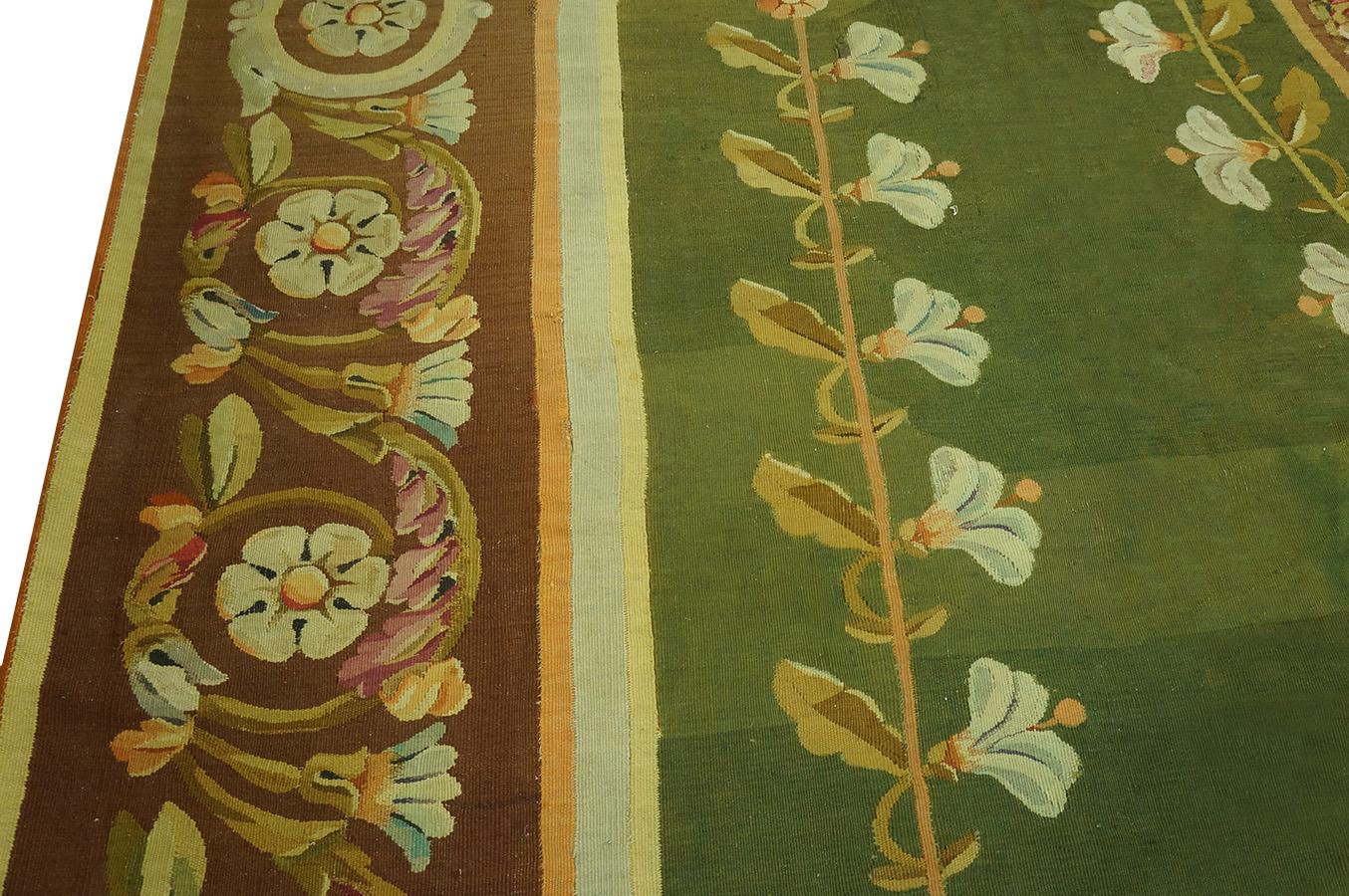Early 19th Century French Empire Period Aubusson Carpet For Sale 6