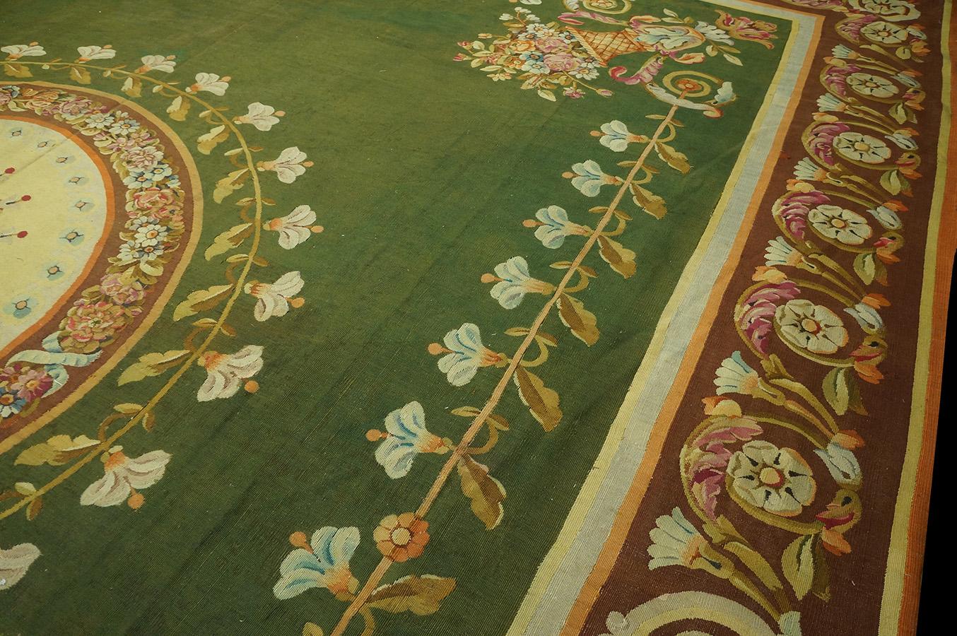 Wool Early 19th Century French Empire Period Aubusson Carpet For Sale