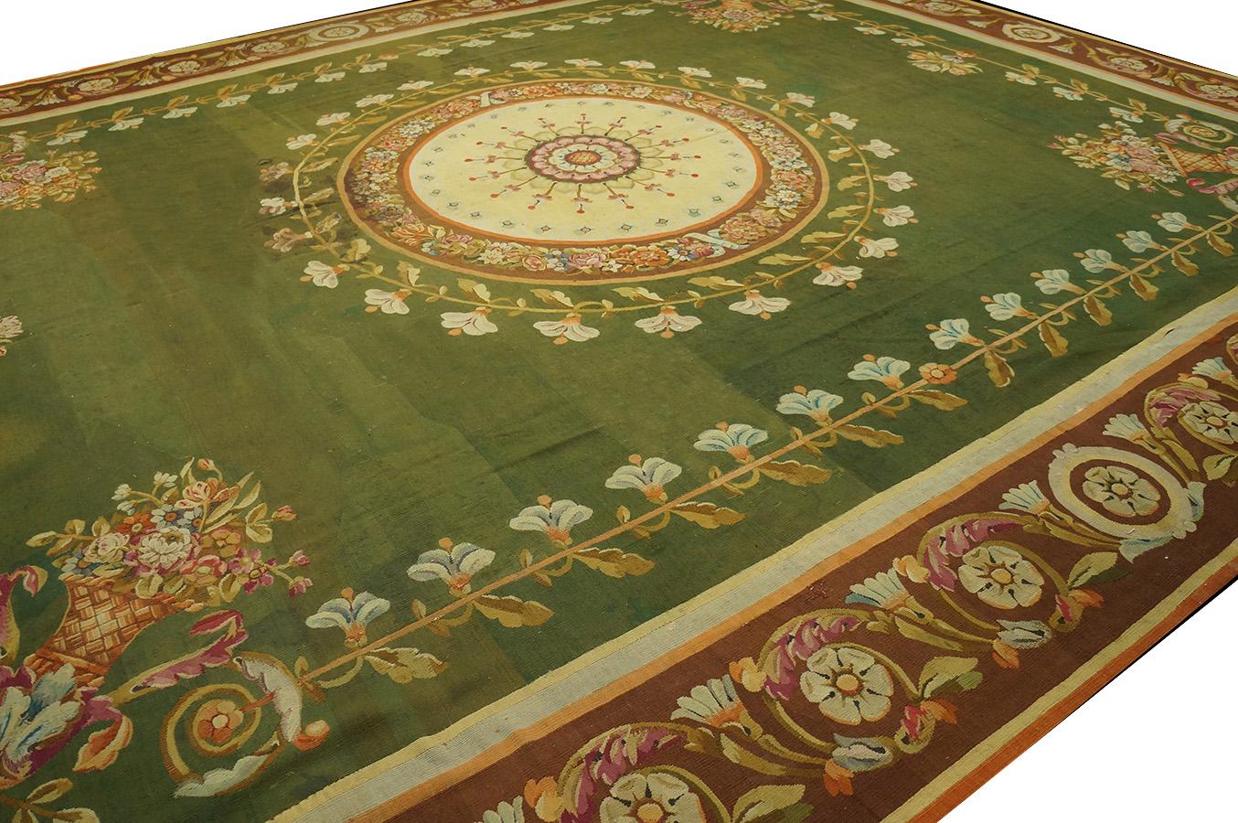 Early 19th Century French Empire Period Aubusson Carpet For Sale 3