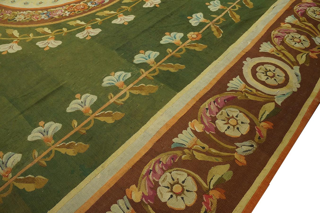 Early 19th Century French Empire Period Aubusson Carpet For Sale 4