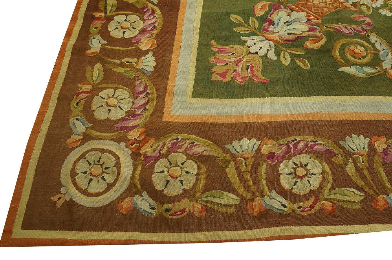 Early 19th Century French Empire Period Aubusson Carpet For Sale 5