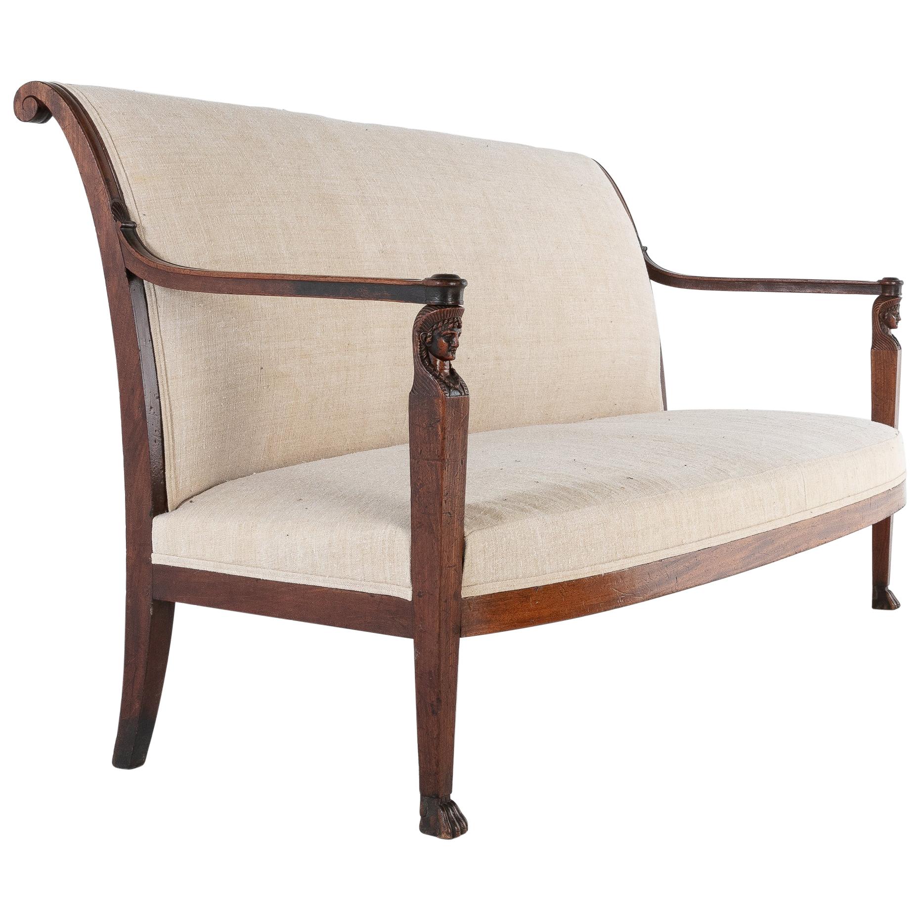 Early 19th Century French Empire Sofa at 1stDibs