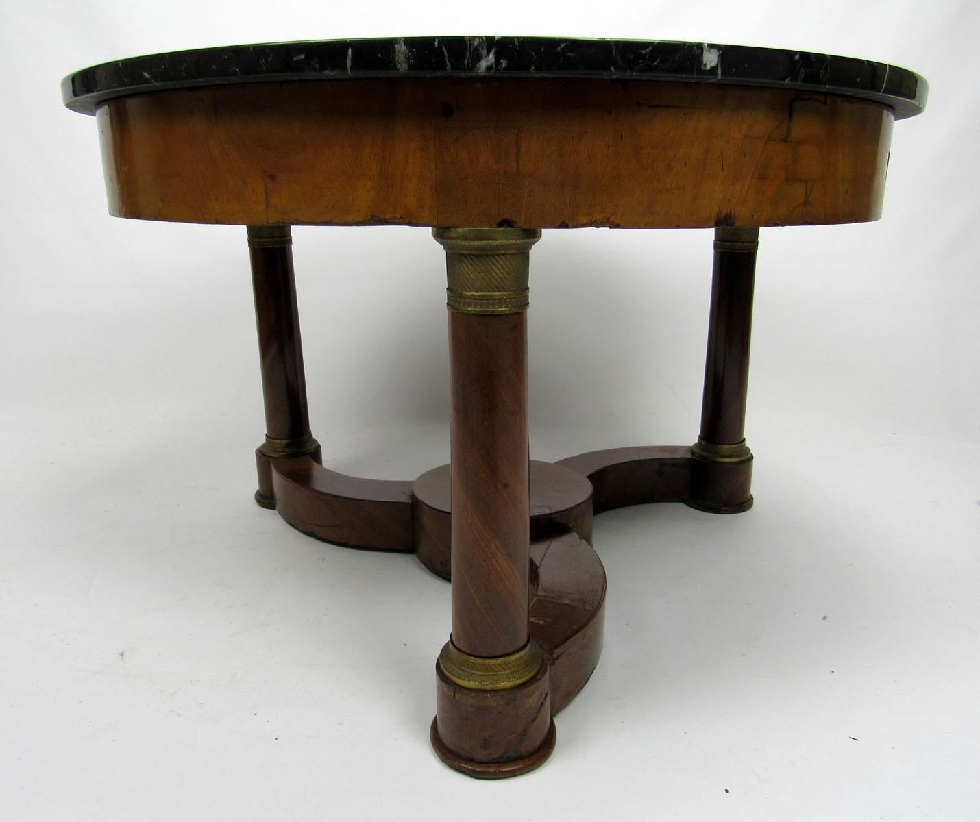 Early 19th Century French Empire Style Cocktail Table 8