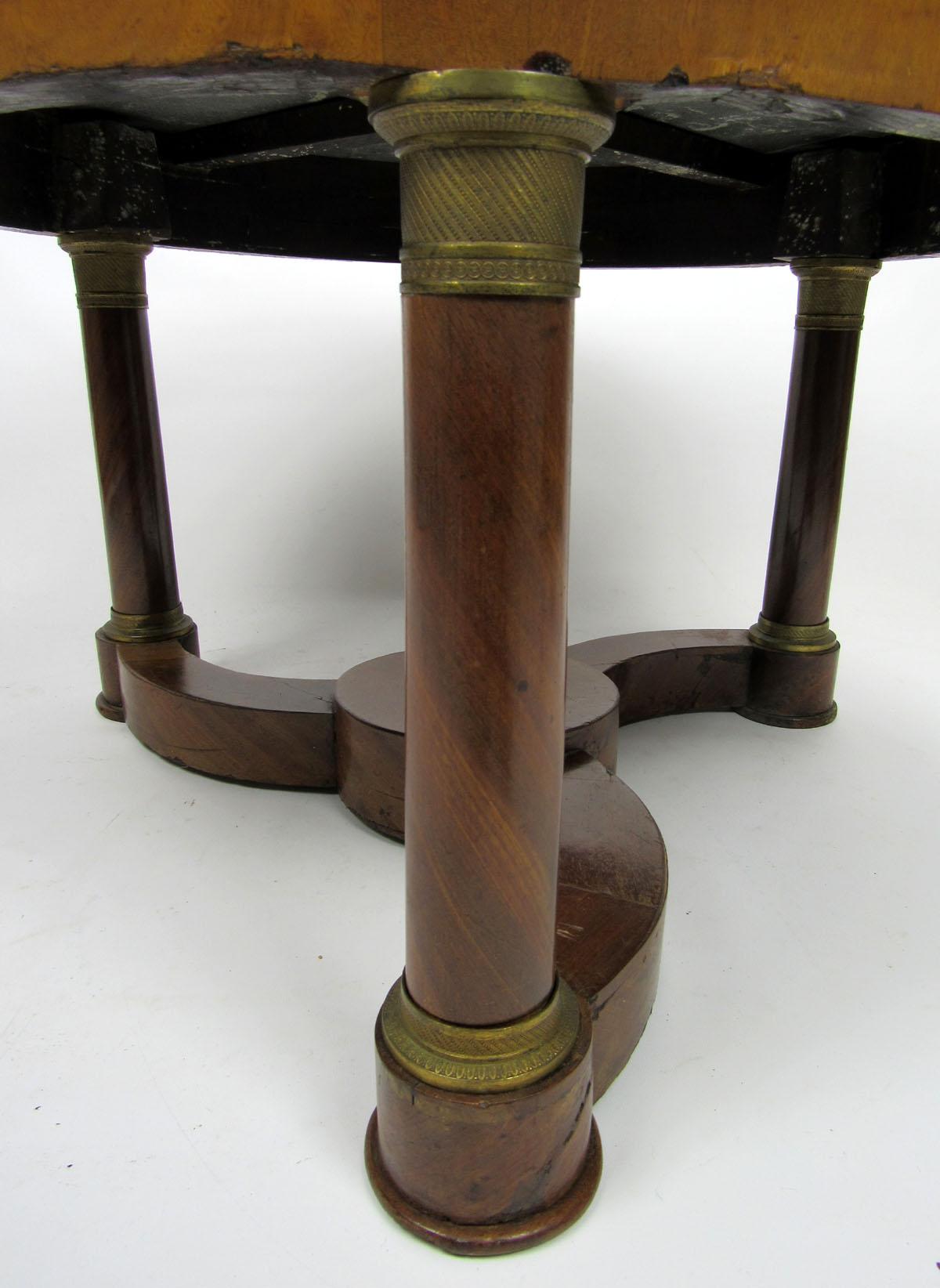 Early 19th Century French Empire Style Cocktail Table 9