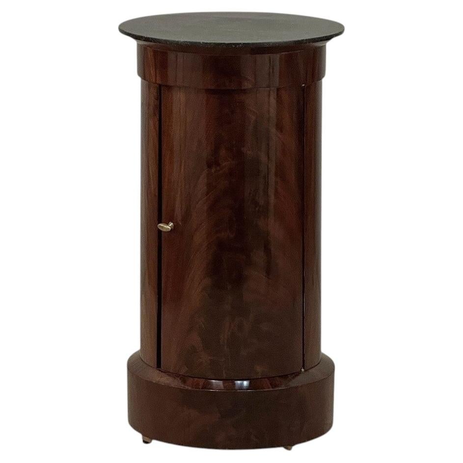 Early 19th Century French Empire to Louis Philippe Mahogany Cabinet ~ Pedestal