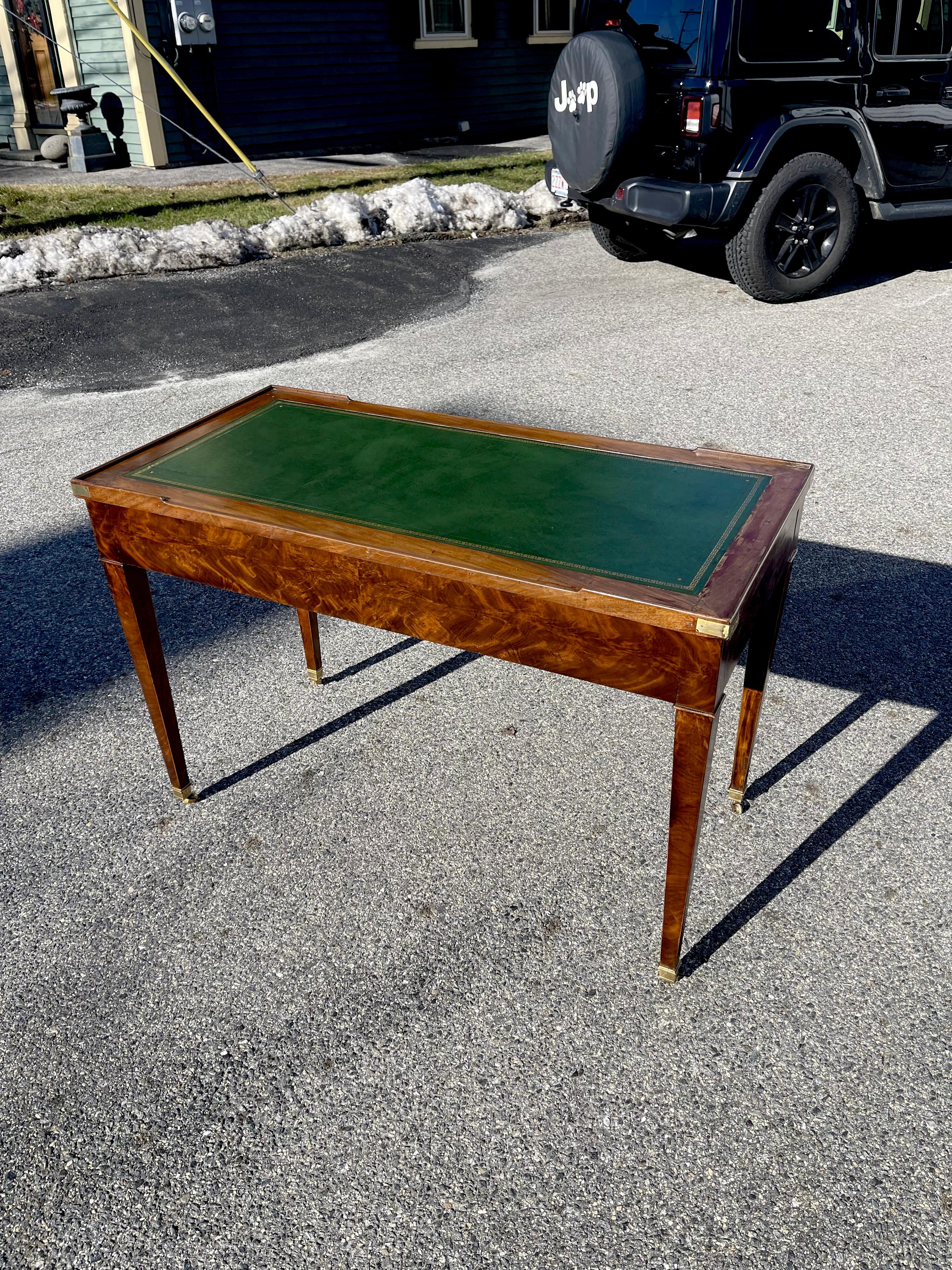 Early 19th Century French Empire Tric Trac Backgammon Table For Sale 5