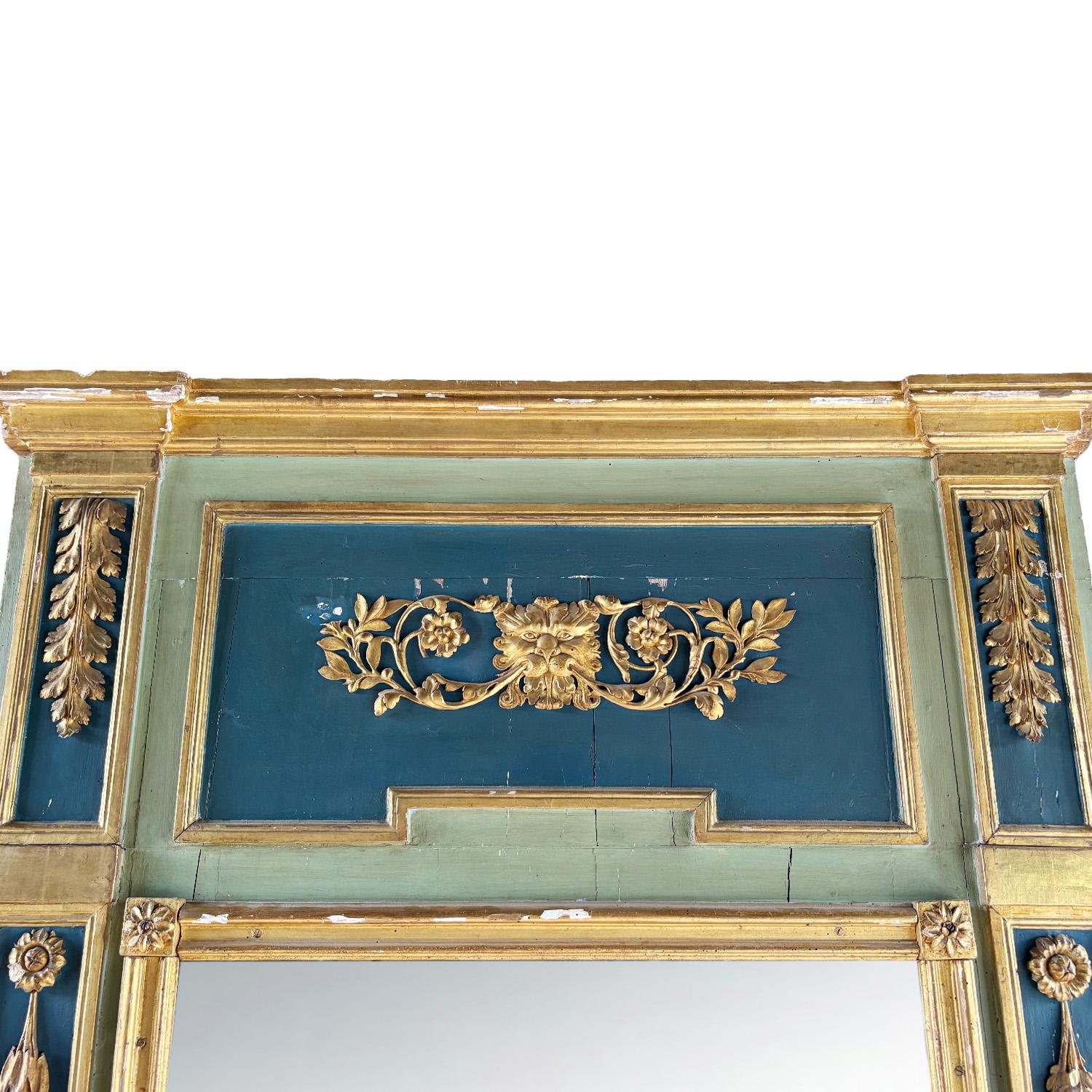 Espejo Trumeau Imperio Francés de principios del siglo XIX en venta 2