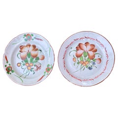 Early 19th Century French Faience Decorative Plates