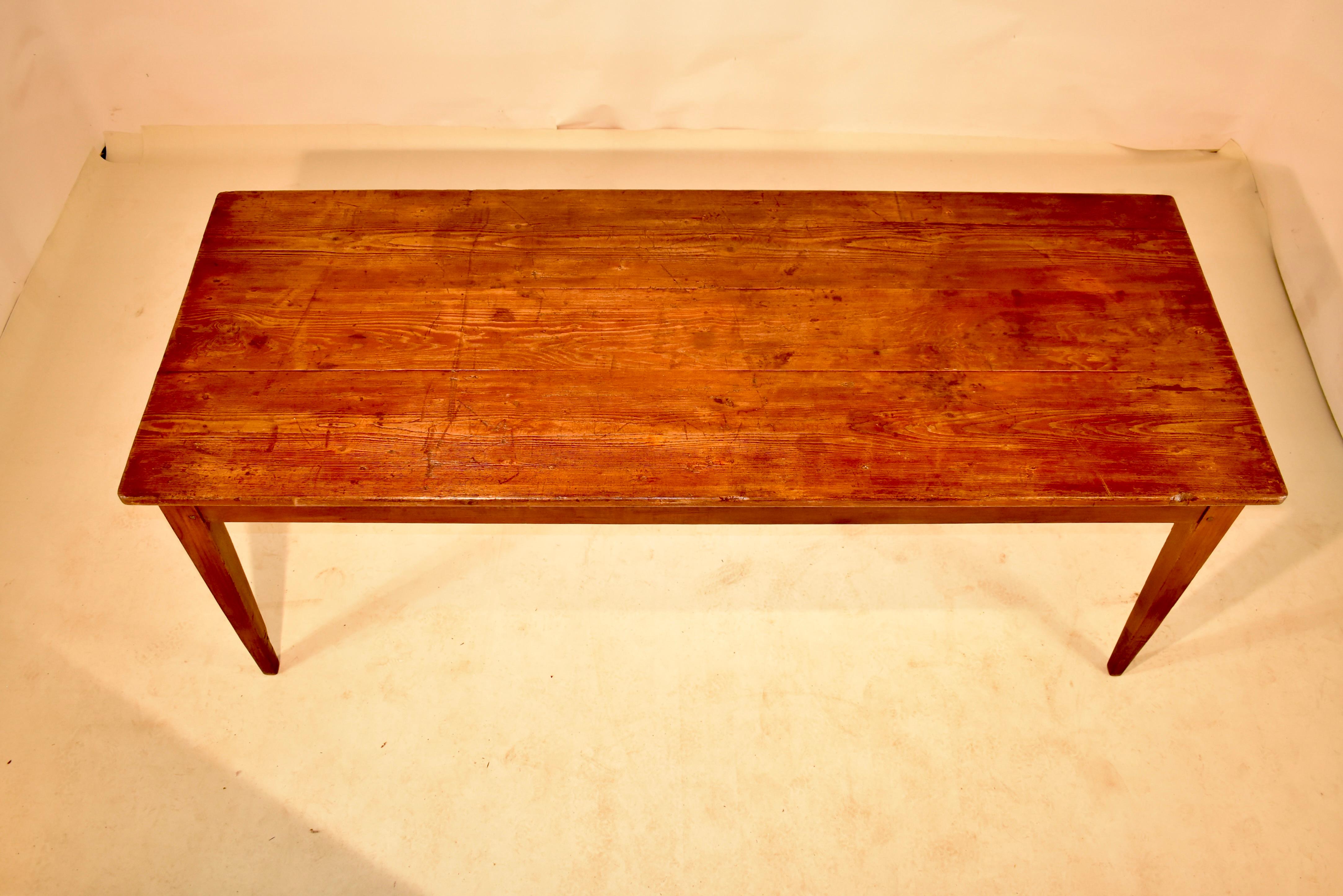 Early 19th Century French Farm Table For Sale 4