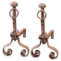 Early 19th Century French Firedogs or Andirons