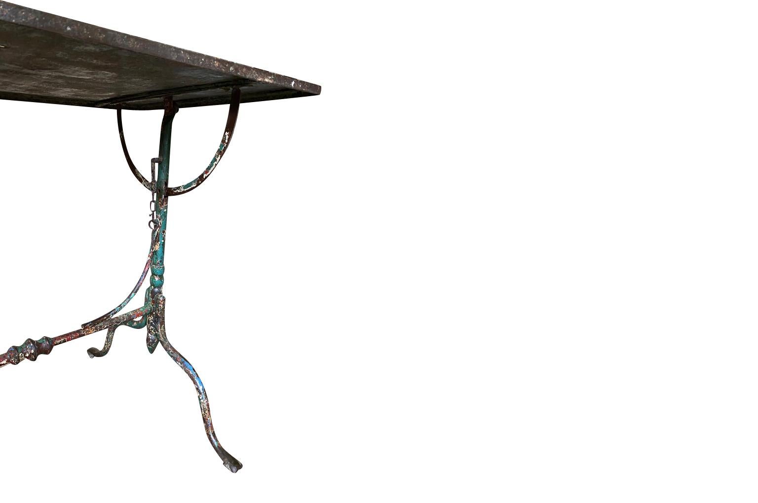 Early 19th Century French Garden Table For Sale 1