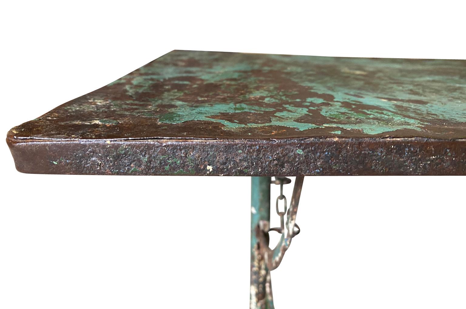 Early 19th Century French Garden Table For Sale 3