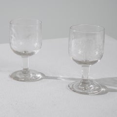 Early 19th Century French Glasses, Set of Six