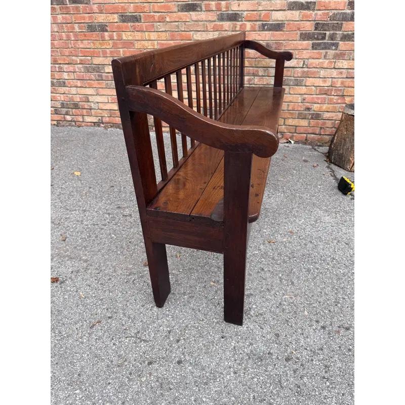 Français Banc d'entrée français du début du 19e siècle en vente