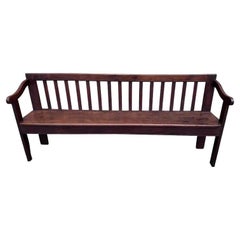 Panca da sala francese dei primi del XIX secolo