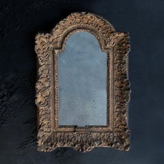Early 19th century French hand carved mirror