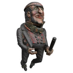 Early 19th Century French Hand Carved Theatre Figure of a robber