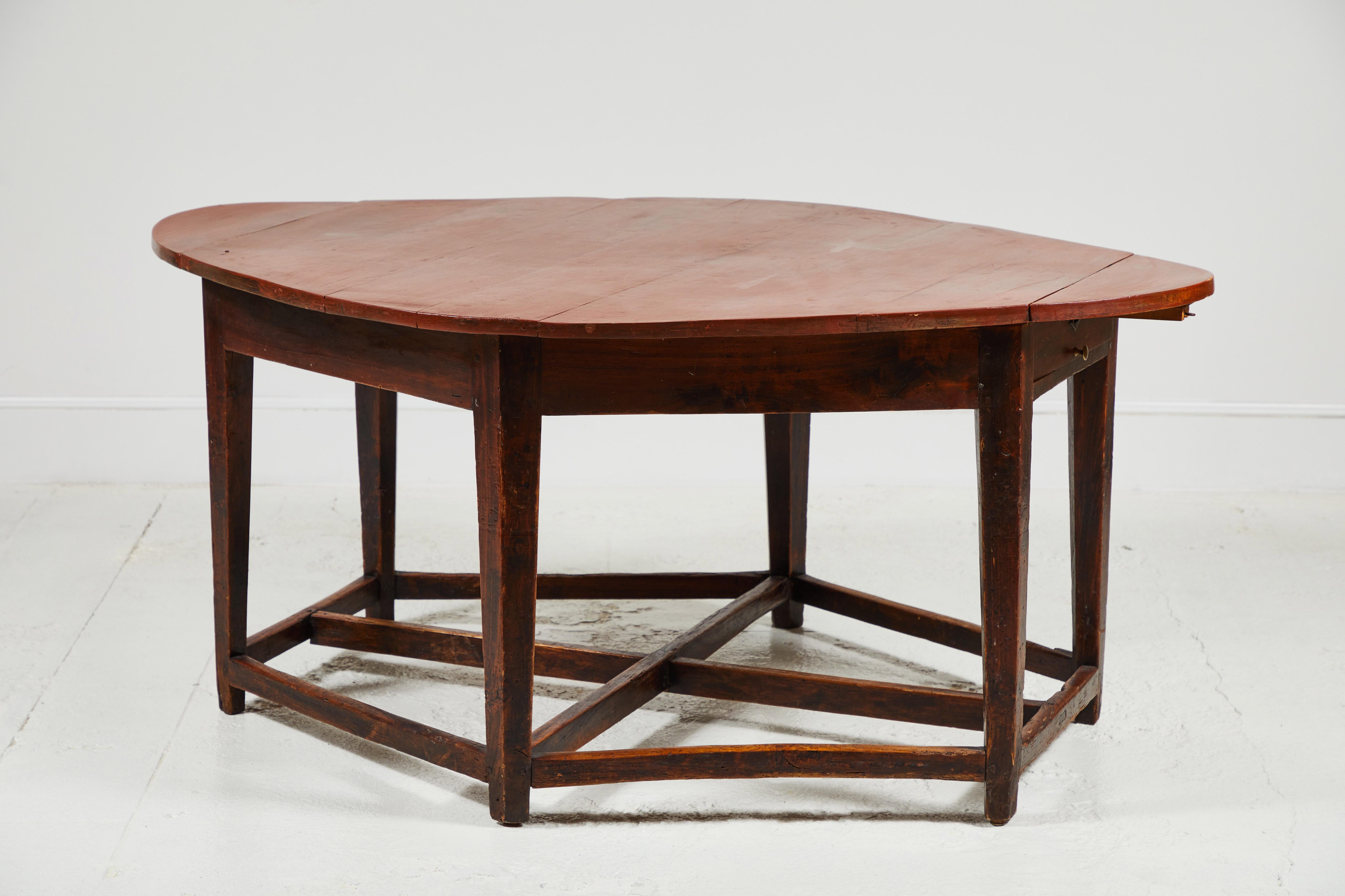 Early 19th Century French Hexagonal Table 5