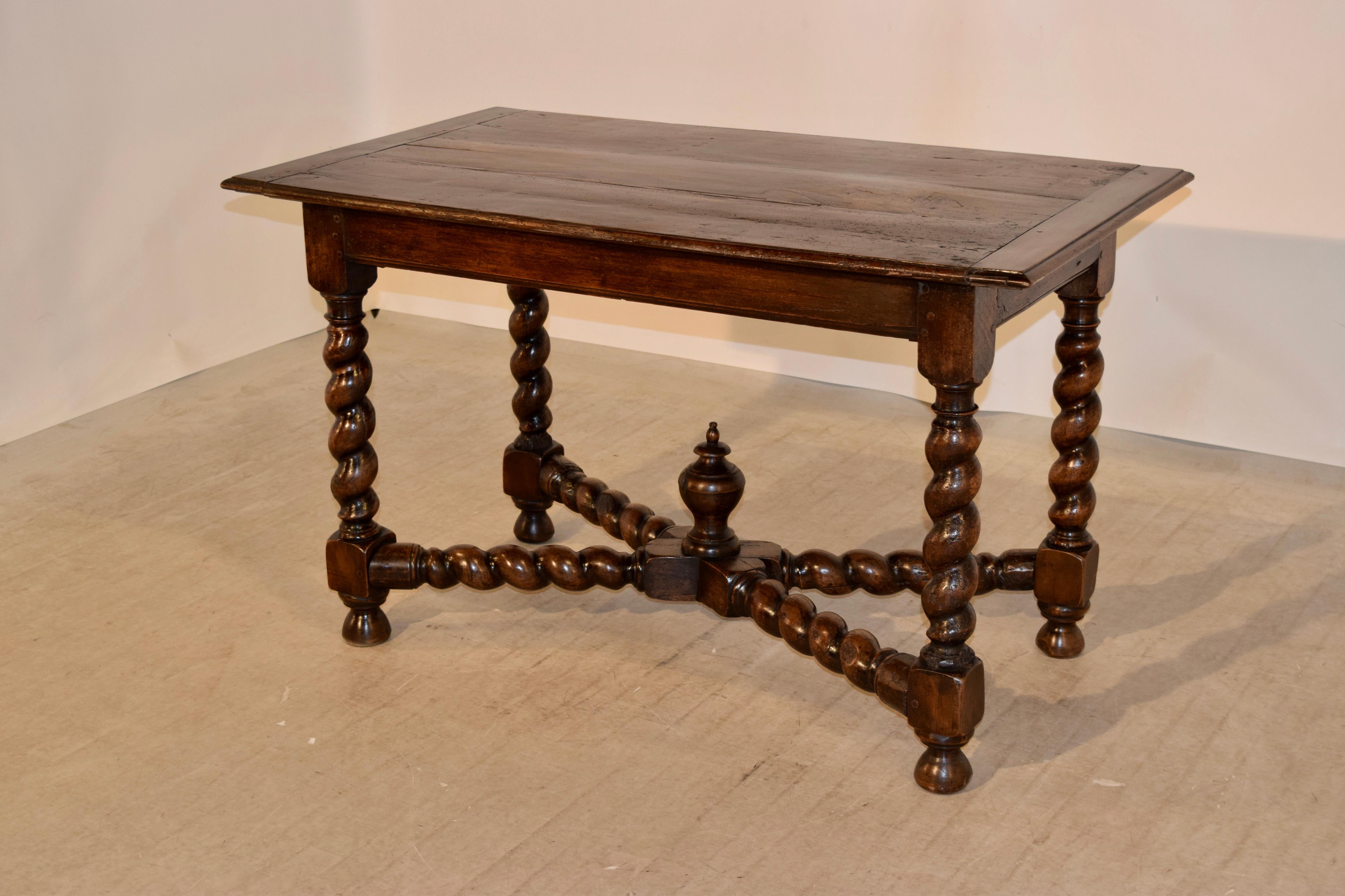 Early 19th Century French Library Table 7