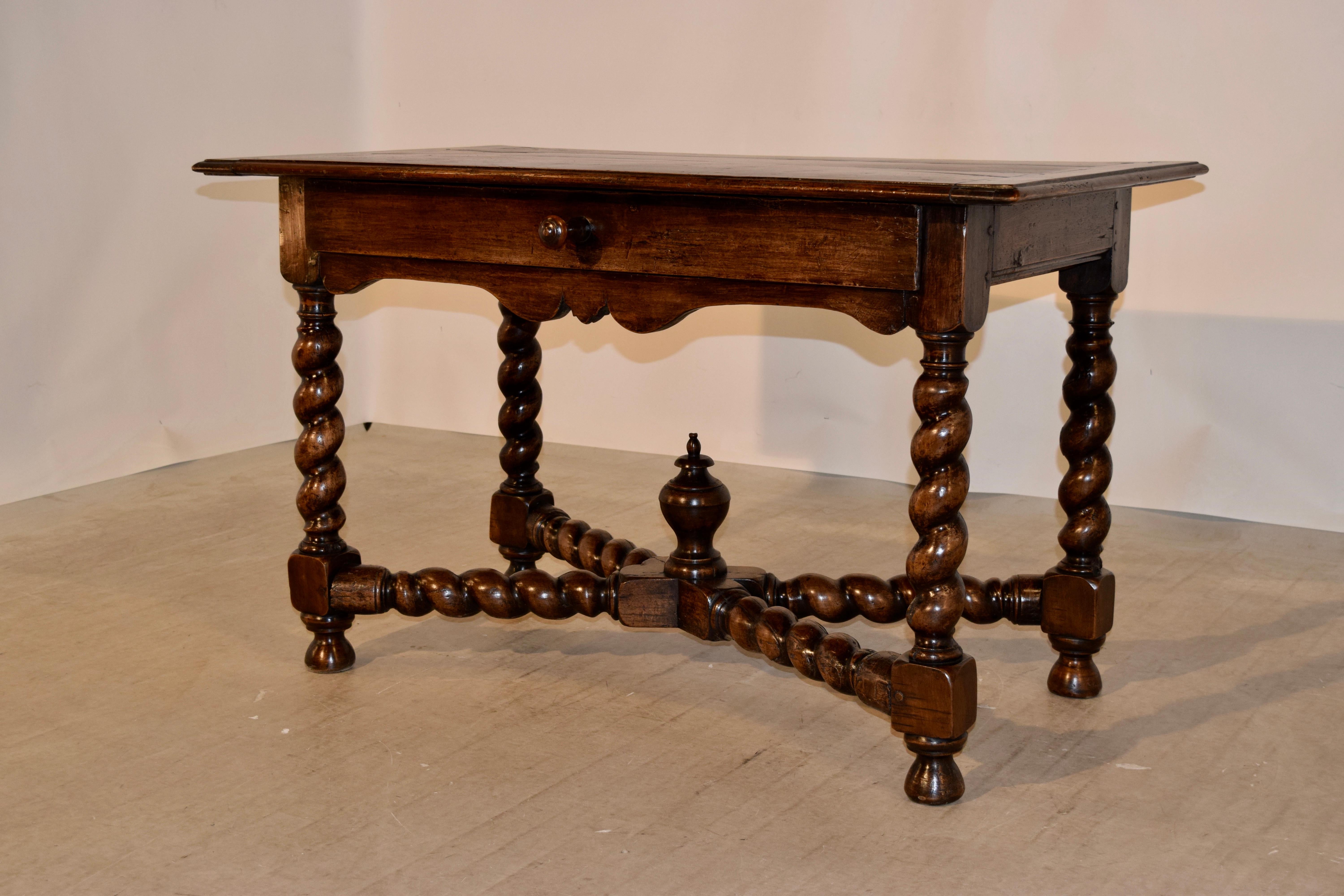 Louis XVI Early 19th Century French Library Table