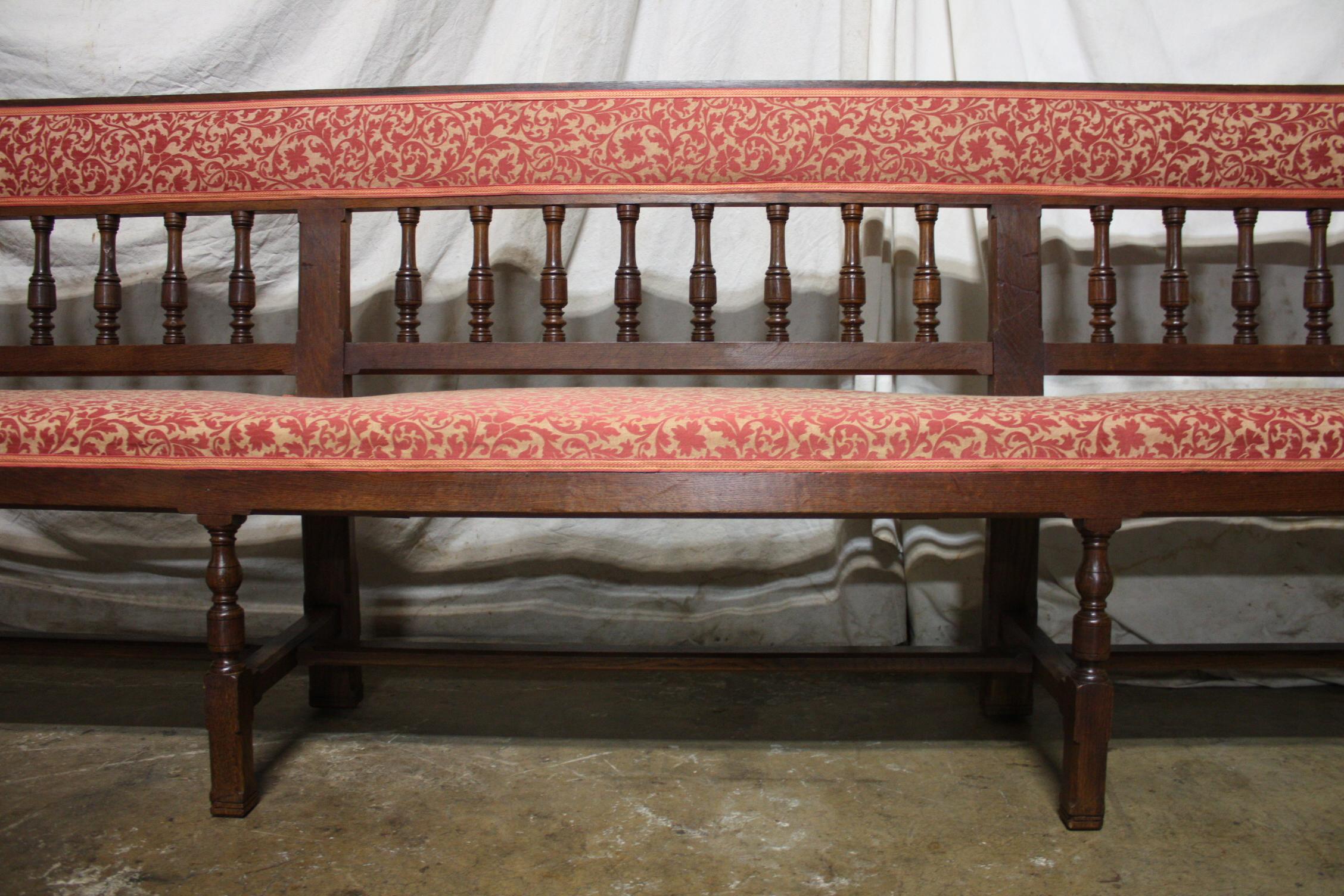 Early 19th Century French Long Bench In Good Condition For Sale In Stockbridge, GA