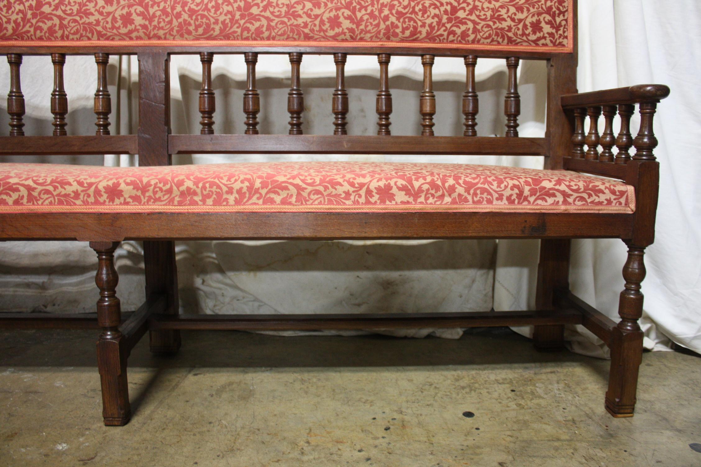 Oak Early 19th Century French Long Bench For Sale
