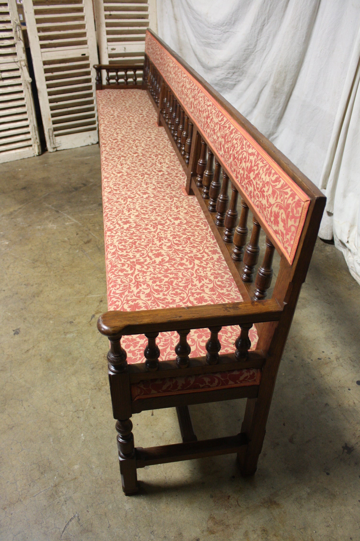 Early 19th Century French Long Bench For Sale 4