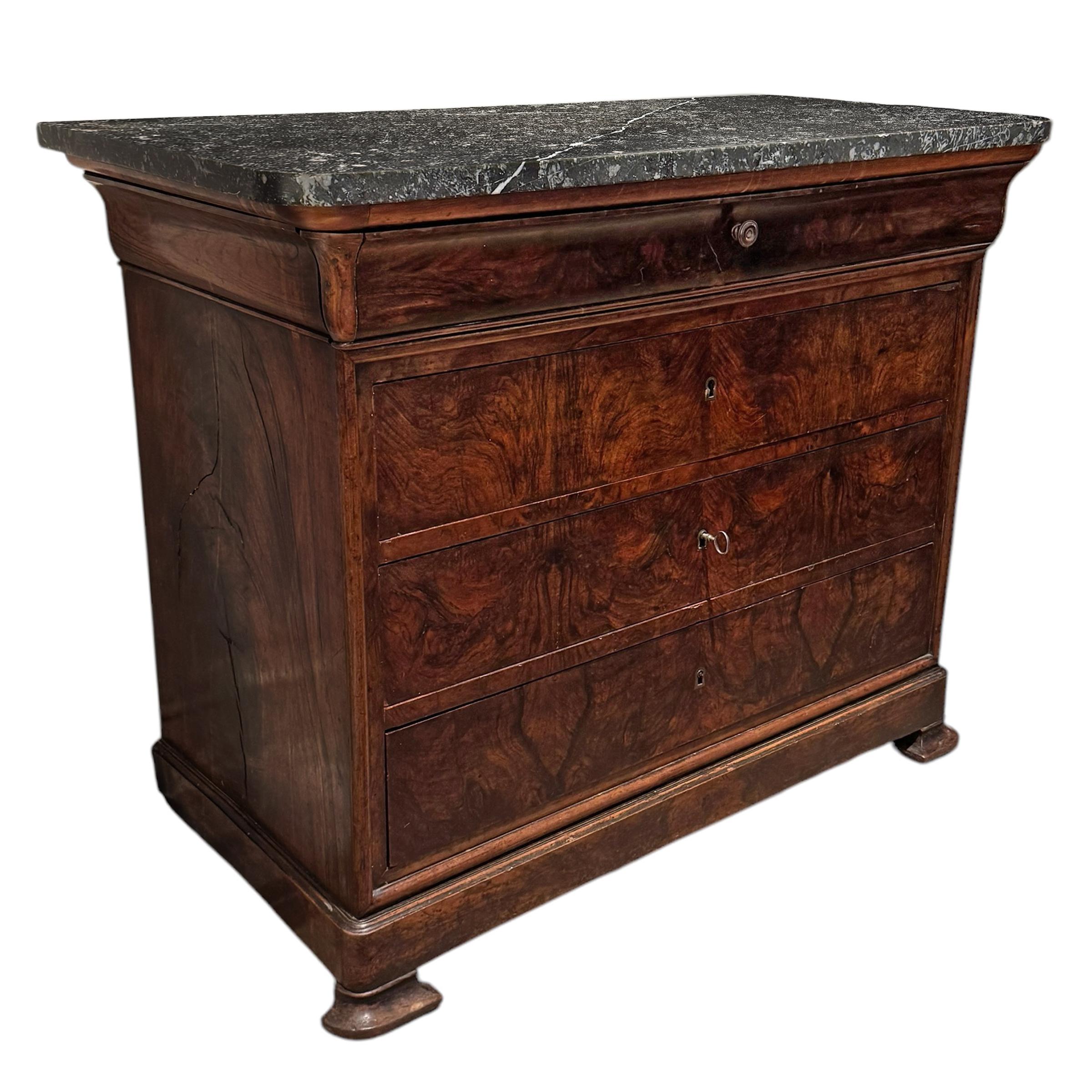 Early 19th Century French Louis Philippe Chest of Drawers For Sale 2