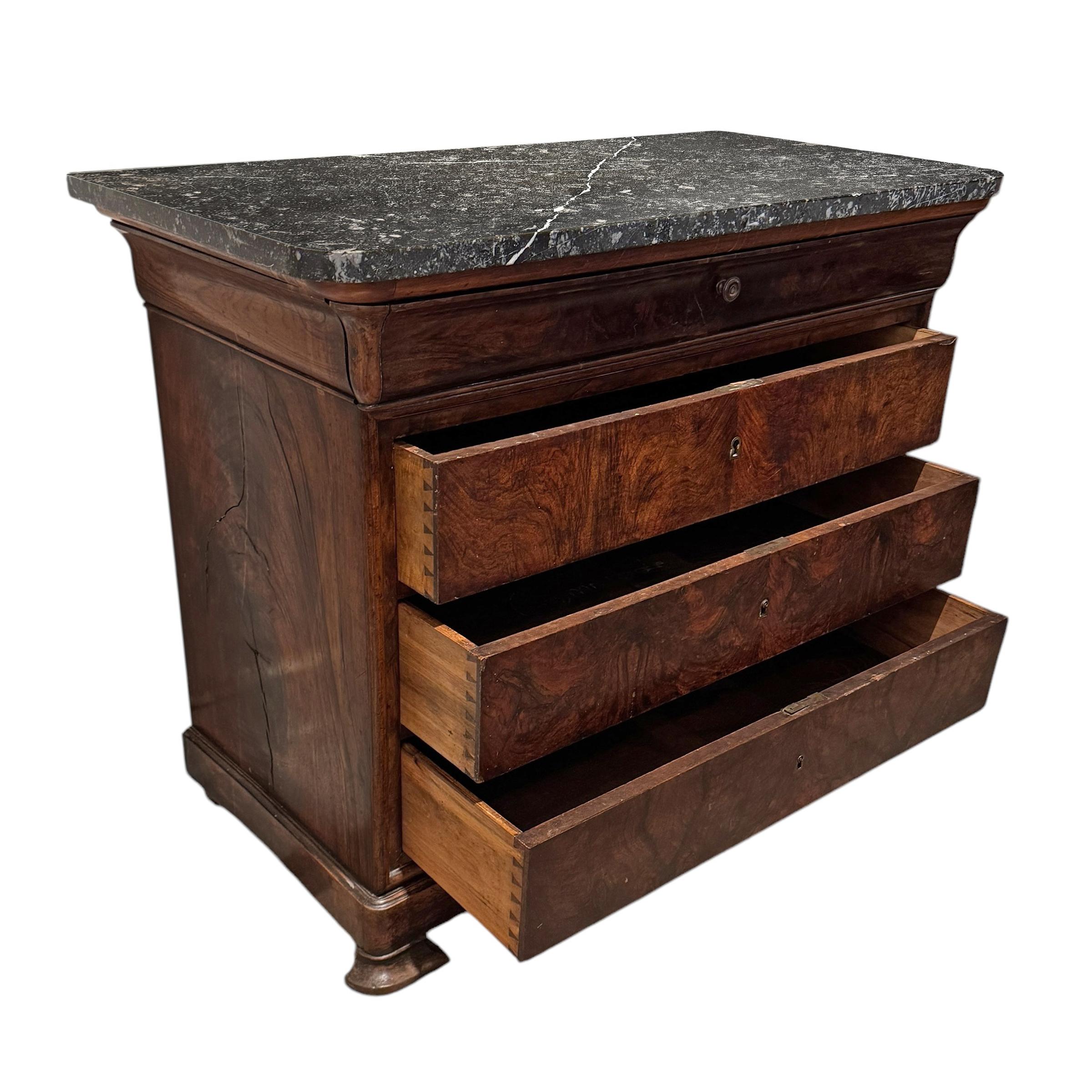 Early 19th Century French Louis Philippe Chest of Drawers For Sale 3