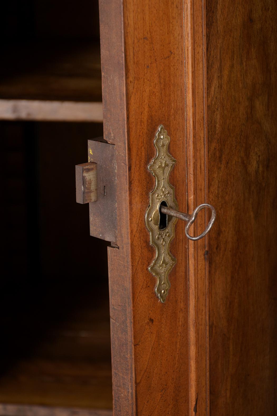 Metal 19th Century Louis Philippe Armoire