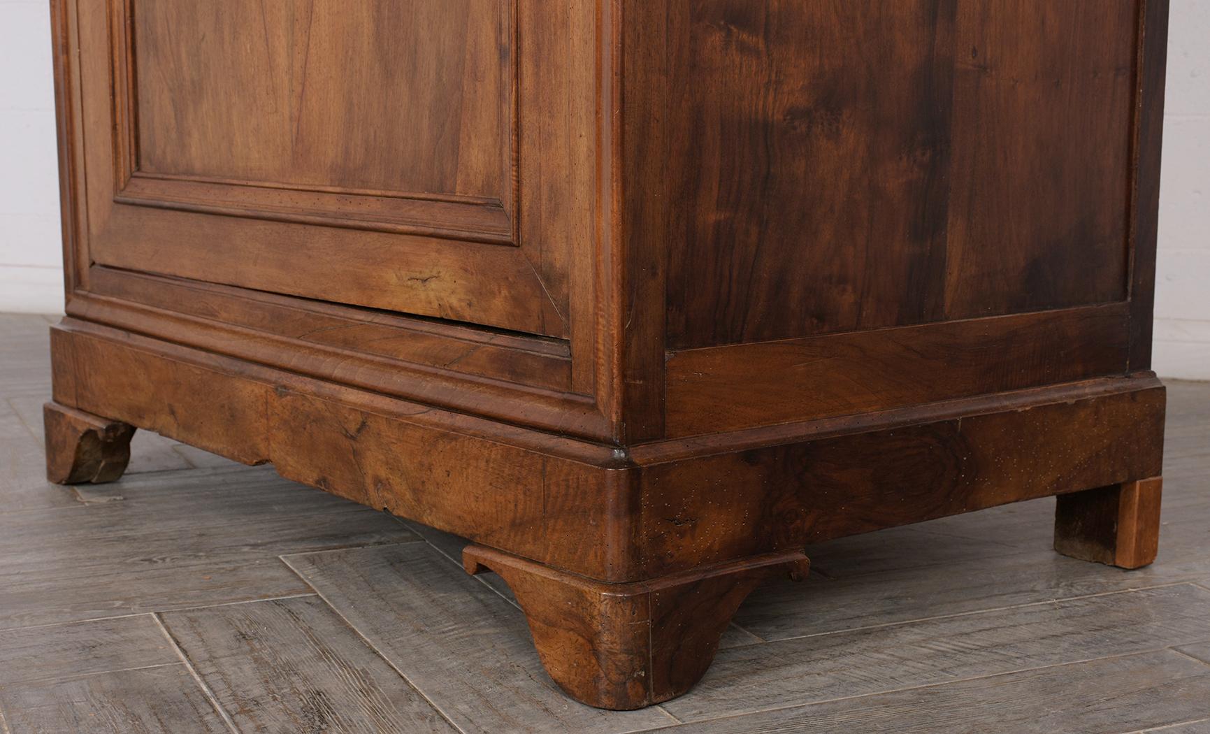 Métal armoire Louis Philippe du 19ème siècle