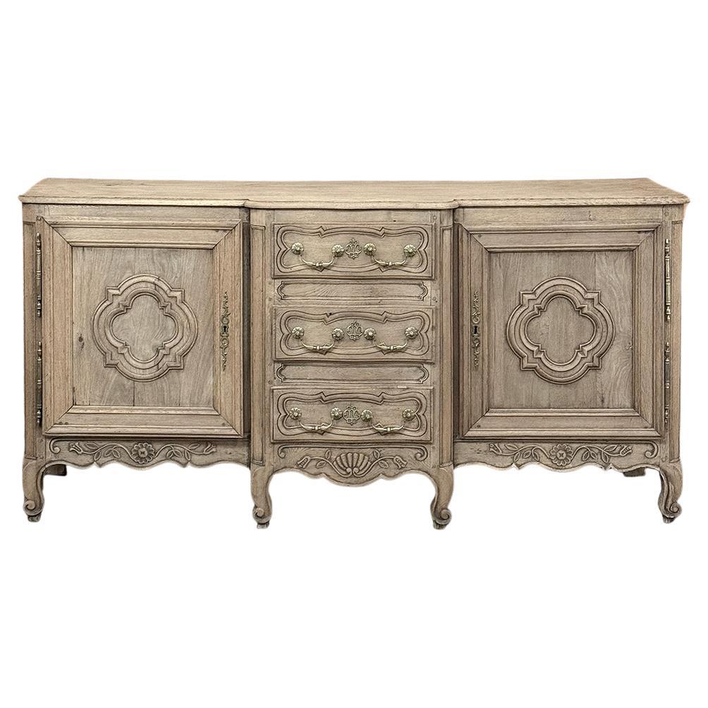 Buffet francese Luigi XIV del primo Ottocento in Oak scortecciato