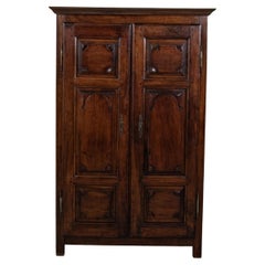 Early 19th Century French Louis XIV Style Walnut Armoirette or Wardrobe
